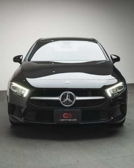 Mercedes-Benz A-Class 2021 A200 Sedan เบนซิน ไม่ติดแก๊ส เกียร์อัตโนมัติ ดำ รูปที่ 2