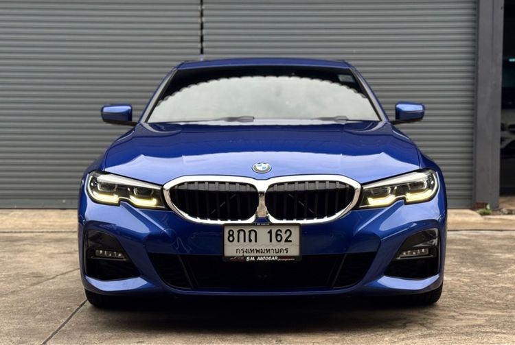 BMW Series 3 2020 320d Sedan ดีเซล ไม่ติดแก๊ส เกียร์อัตโนมัติ น้ำเงิน รูปที่ 2