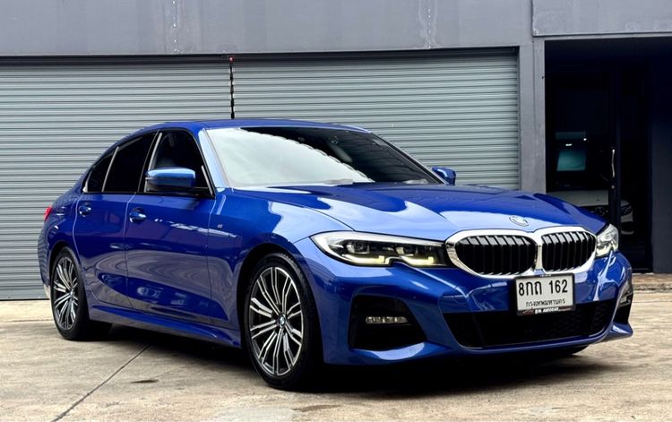 BMW Series 3 2020 320d Sedan ดีเซล ไม่ติดแก๊ส เกียร์อัตโนมัติ น้ำเงิน รูปที่ 3