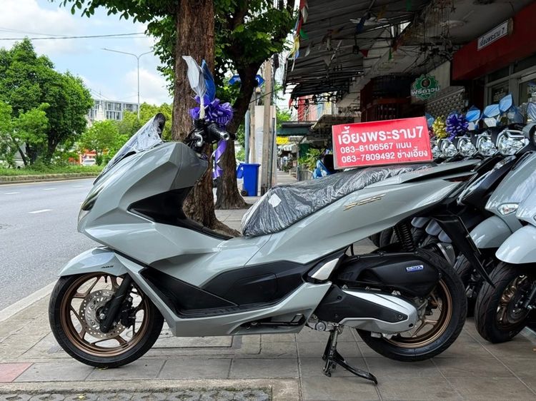 Pcx160 ABS สีเทา-ดำปี67 รถบ้านมือเดียว