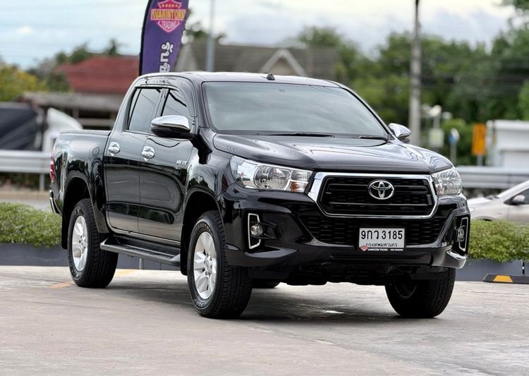 Toyota Hilux Revo 2019 2.4 Prerunner E Pickup ดีเซล ไม่ติดแก๊ส เกียร์อัตโนมัติ ดำ รูปที่ 2