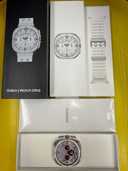 ขาว ไทเทเนียม Samsung Watch Ultra-47m-LTE