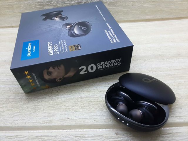 ขาย Soundcore Liberty 3 Pro สภาพใหม่ยกกล่อง มีตำหนิหูฟังข้างขวา 1000เดียว รูปที่ 3