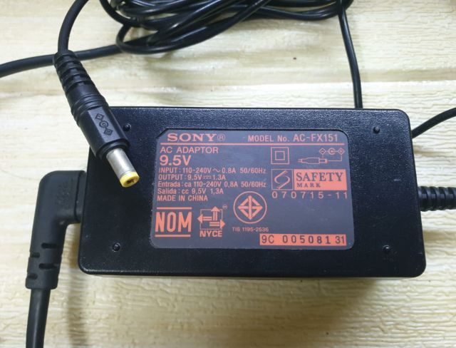 อแดบเตอร์SONY 9.5v 1300maของแท้หัวเหลืองมาตราฐาน 
ใช้งานกับเครื่องเล่นCD MDรุ่นเก่า ลำโพง หูฟัง  อุปกรณ์เสริมของ sonyมากมาย รูปที่ 2