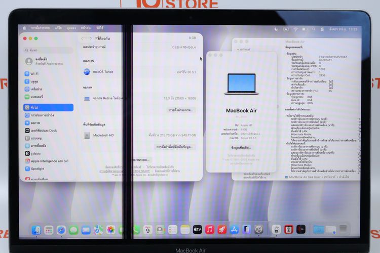 MacBook Air M1 13" 8.256GB รูปที่ 2
