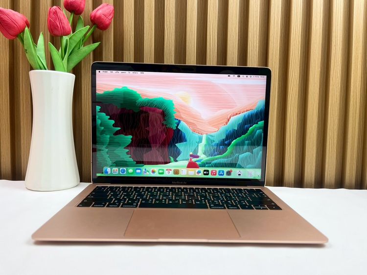 Apple แมค โอเอส 8 กิกะไบต์ อื่นๆ ไม่ใช่ MacBook Air 13-inch 2019 Ram8GB SSD128GB Gold