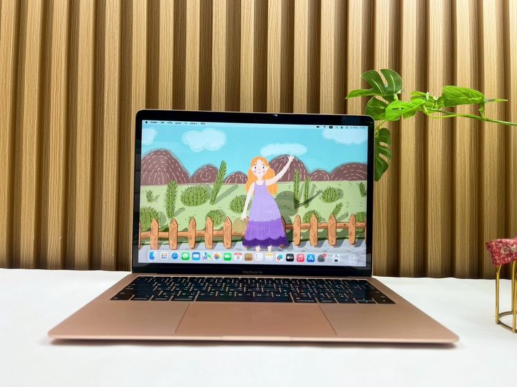 Apple แมค โอเอส 8 กิกะไบต์ อื่นๆ ไม่ใช่ MacBook Air 13-inch 2019 Ram8GB SSD128GB Gold