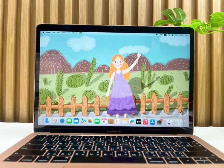 MacBook Air 13-inch 2019 Ram8GB SSD128GB Gold รูปที่ 4