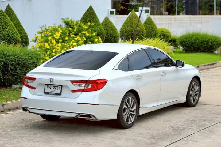 Honda Accord 2022 1.5 Turbo EL Sedan เบนซิน ไม่ติดแก๊ส เกียร์อัตโนมัติ ขาว รูปที่ 4