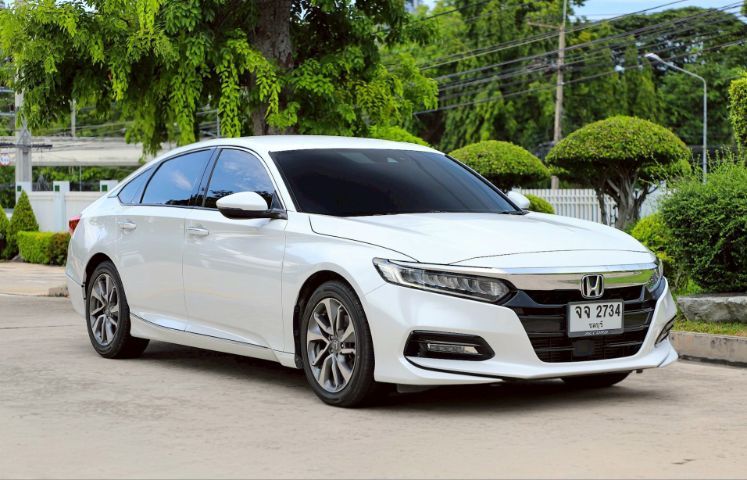 Honda Accord 2022 1.5 Turbo EL Sedan เบนซิน ไม่ติดแก๊ส เกียร์อัตโนมัติ ขาว