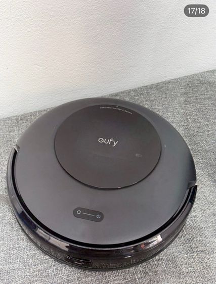 EUfY OMNI C20 หุ่นยนต์ดูดฝุ่นวัสดุดีแข็งแรงน่าใช้แนะนำเลยค่ะสภาพโดยรวมยังดีแบตเตอรี่ใช้ได้ยาวเลยค่ะ รูปที่ 17