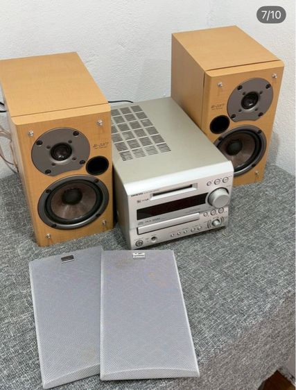ONKYO FR-X7 สภาพโดยรวมยังดีเสียงดีมากค่ะตัวนี้ไม่ซีดีเปิดไม่ออก แต่ระบบเสียงดีมากๆค่ะ ขายตามสภาพให้ราคาพิเศษนะคะ  รูปที่ 7