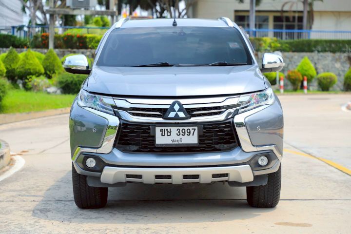 Mitsubishi Pajero Sport 2016 2.4 GT Premium 4WD Utility-car ดีเซล ไม่ติดแก๊ส เกียร์อัตโนมัติ บรอนซ์เงิน รูปที่ 3