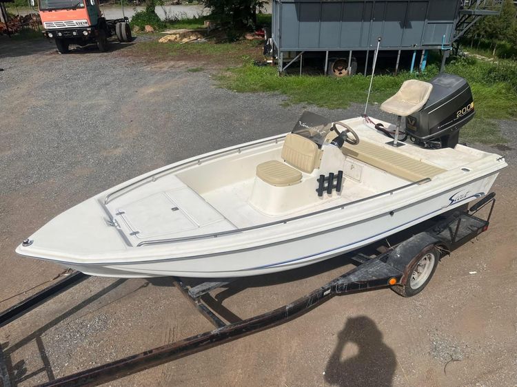 ขาย เรือ bay boats อเมริกา￼ ยี่ห้อ￼ scout  17 ฟุต เป็นเรือที่คนไทยไม่ค่อยรู้จักครับ แต่วัยรุ่นอเมริกา