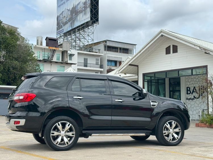 Ford Everest 2017 2.2 Titanium Plus Utility-car ดีเซล ไม่ติดแก๊ส เกียร์อัตโนมัติ ดำ รูปที่ 4