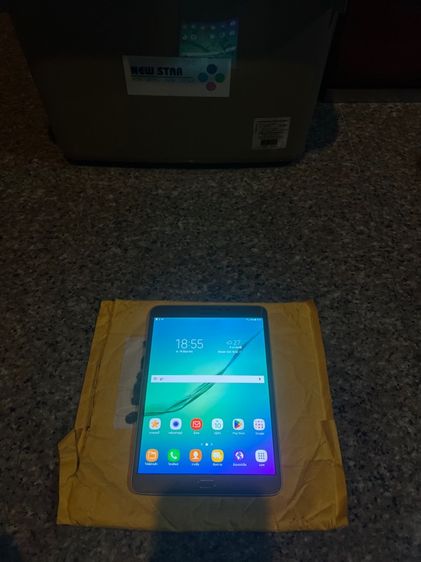 ขายSamsungTabS2สีGold32กิ๊กใส่ซิมได้จอสวยกริปหายากมากสภาพนี้เครื่องใช้งานดีถูกมากก