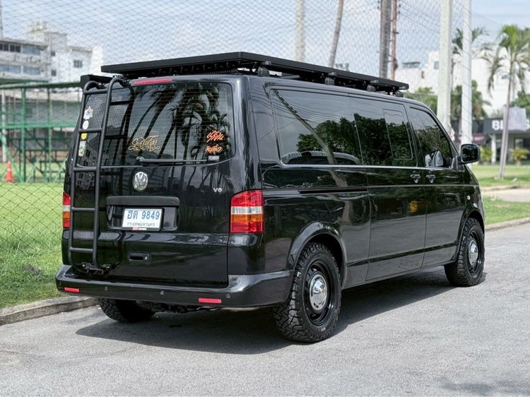 Volkswagen Caravelle 2007 3.2 V6 ดีเซล ไม่ติดแก๊ส เกียร์อัตโนมัติ ดำ รูปที่ 4