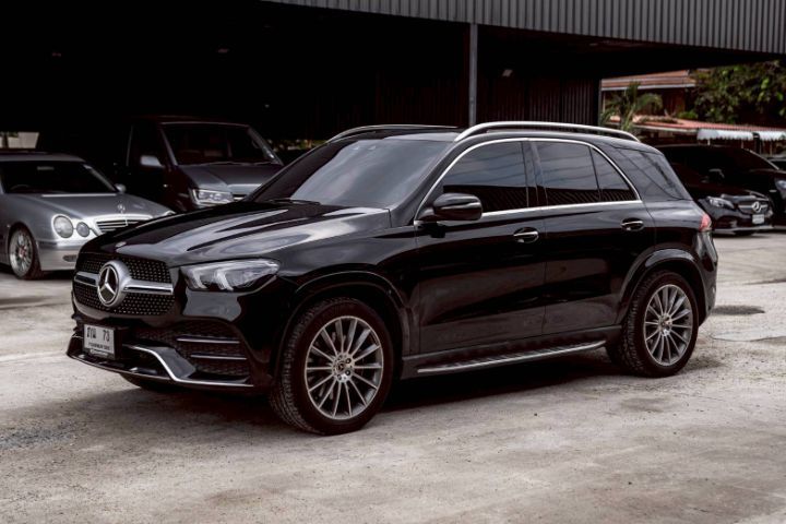 Mercedes-Benz GLE-Class 2022 GLE300 Utility-car ดีเซล ไม่ติดแก๊ส เกียร์อัตโนมัติ ดำ