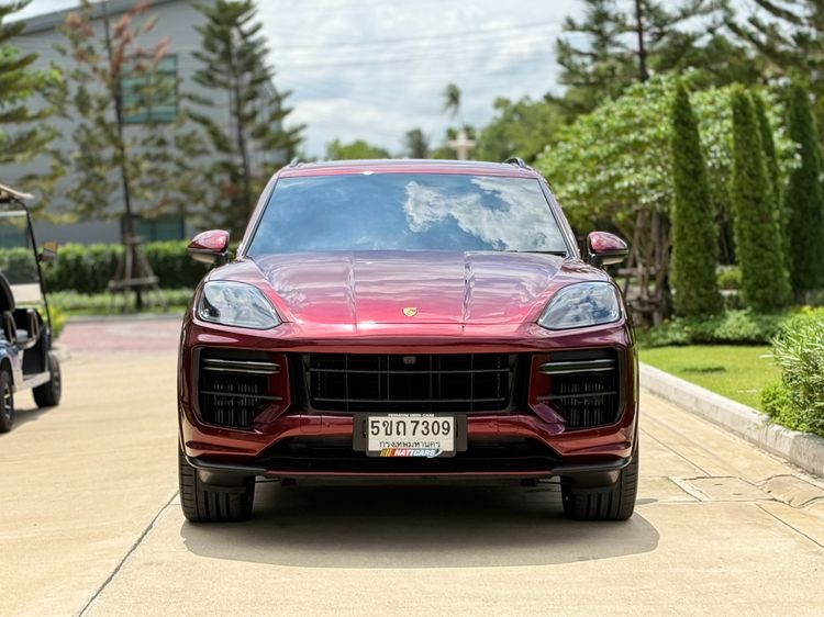Porsche Cayenne 2022 3.0 E-Hybrid 4WD Utility-car ปลั๊กอินไฮบริด (PHEV) ไม่ติดแก๊ส เกียร์อัตโนมัติ แดง รูปที่ 2