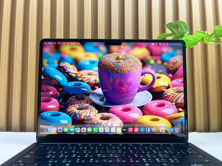 MacBook Air 13-inch M3 2024 Ram8GB SSD256GB Midnight apple care 5 October 2026 รูปที่ 3