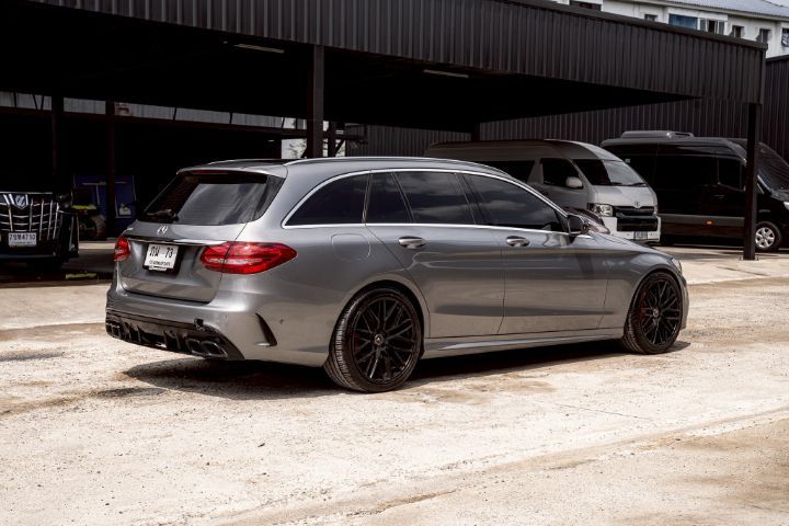 Mercedes-Benz C-Class 2015 C300 Sedan ไฮบริด เทา รูปที่ 4