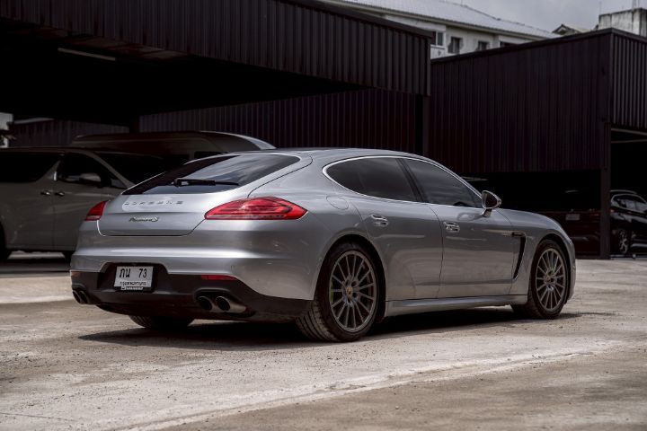 Porsche Panamera 2014 3.0 S E-Hybrid Sedan ปลั๊กอินไฮบริด (PHEV) เทา รูปที่ 4
