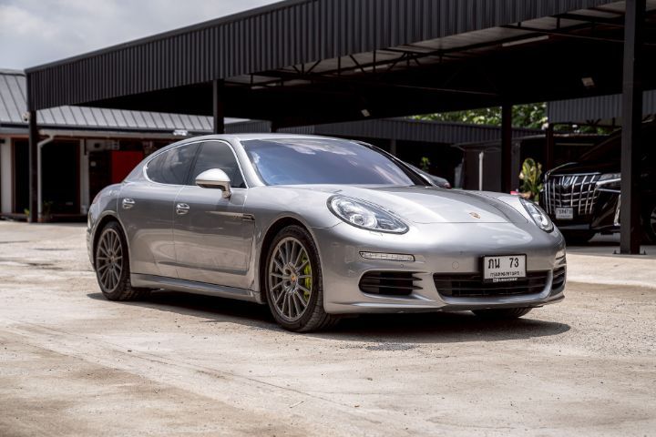 Porsche Panamera 2014 3.0 S E-Hybrid Sedan ปลั๊กอินไฮบริด (PHEV) เทา รูปที่ 3