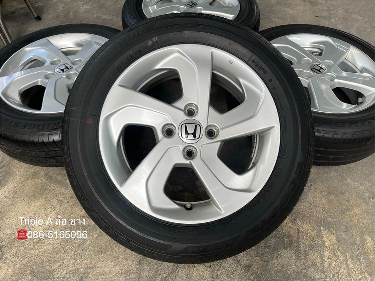 ✨ล้อแม็ก✨Honda City ใบพัด ขอบ 15 แถมยาง 175-65-15 Bridgestone ปลายปี 20 รูปที่ 2