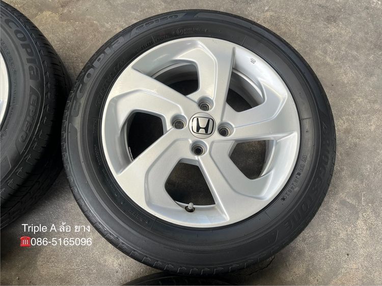 ✨ล้อแม็ก✨Honda City ใบพัด ขอบ 15 แถมยาง 175-65-15 Bridgestone ปลายปี 20 รูปที่ 5