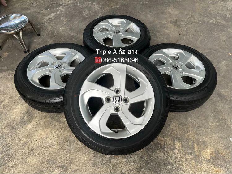 Enkai อะลูมิเนียมอัลลอย 15" ✨ล้อแม็ก✨Honda City ใบพัด ขอบ 15 แถมยาง 175-65-15 Bridgestone ปลายปี 20
