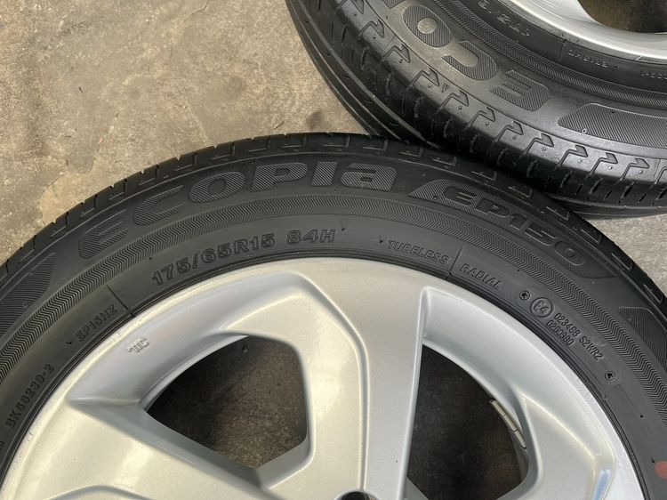 ✨ล้อแม็ก✨Honda City ใบพัด ขอบ 15 แถมยาง 175-65-15 Bridgestone ปลายปี 20 รูปที่ 7