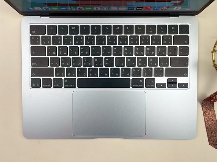 MacBook Air 13.6-inch M4 2025 Ram16GB SSD256GB SkyBlue apple care 24 March 2027  รูปที่ 5