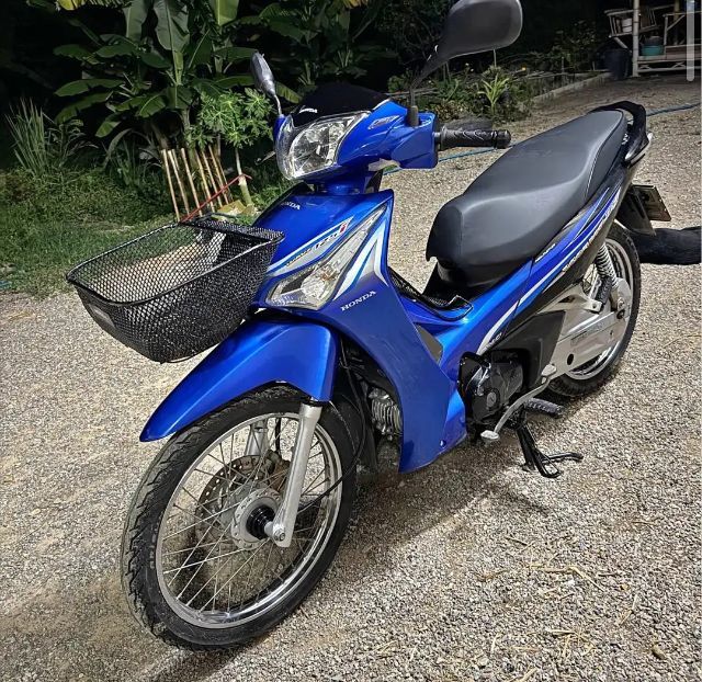 Honda 2016 Wave125I ปลาวาฬ รถบ้านสวยๆดูรถตัวเมืองจ.ราชบุรี
