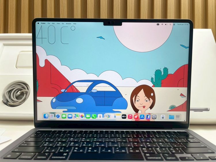 MacBook Air 13.6-inch M2 2022 Ram8GB SSD512GB SpaceGray รูปที่ 4