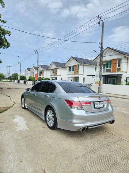 Honda Accord 2013 2.0 EL NAVI Sedan เบนซิน ไม่ติดแก๊ส เกียร์อัตโนมัติ เงิน รูปที่ 4