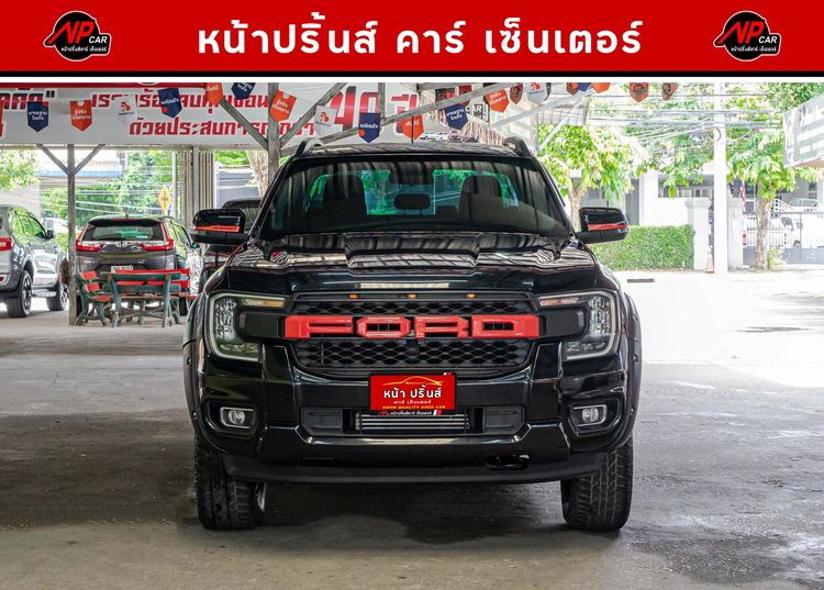 Ford Ranger 2022 2.0 Turbo Hi-Rider XLT Pickup ดีเซล ไม่ติดแก๊ส เกียร์อัตโนมัติ ดำ รูปที่ 2