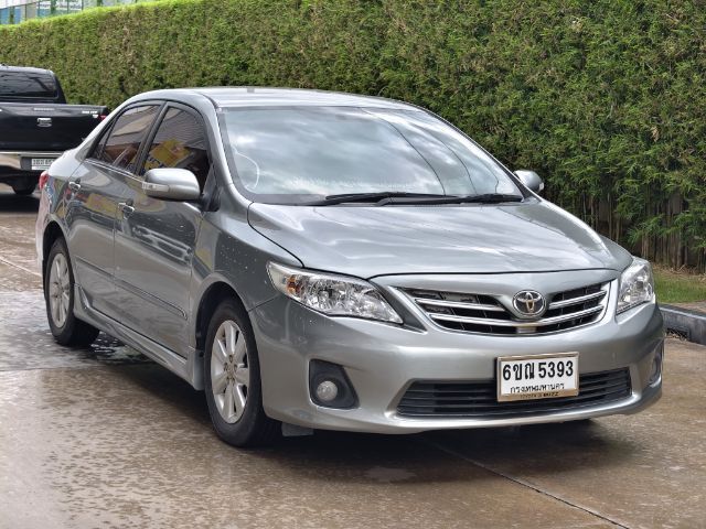 Toyota Altis 2012 1.6 E CNG Sedan เบนซิน NGV เกียร์อัตโนมัติ เทา