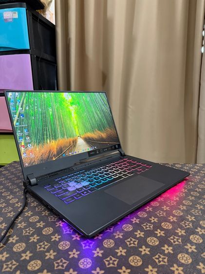 Notebook Asus ROG Strix G15 G513RC-LP179W แรม 16GB ddr5 พร้อม RTX3050 ทำงาน เล่นเกม ลื่นมากก สอบถามได้คัฟ รูปที่ 2