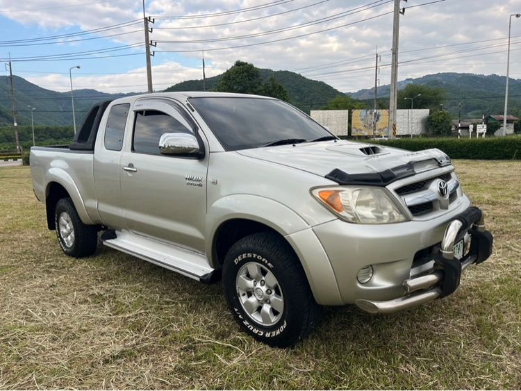 Toyota Hilux Vigo 2007 3.0 E Prerunner Pickup ดีเซล ไม่ติดแก๊ส เกียร์ธรรมดา บรอนซ์เงิน รูปที่ 2