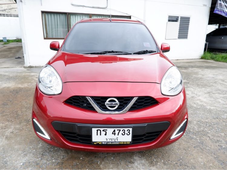 Nissan March 2022 1.2 E Sedan เบนซิน ไม่ติดแก๊ส เกียร์อัตโนมัติ แดง รูปที่ 2