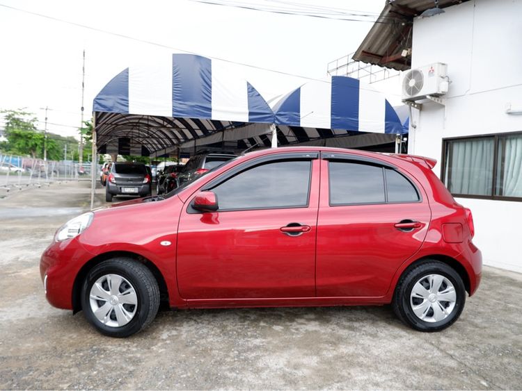 Nissan March 2022 1.2 E Sedan เบนซิน ไม่ติดแก๊ส เกียร์อัตโนมัติ แดง รูปที่ 3