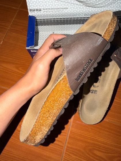 น้ำตาล หนังแท้ อื่นๆ UK 7 | EU 40 2/3 | US 8.5 Birkenstock 