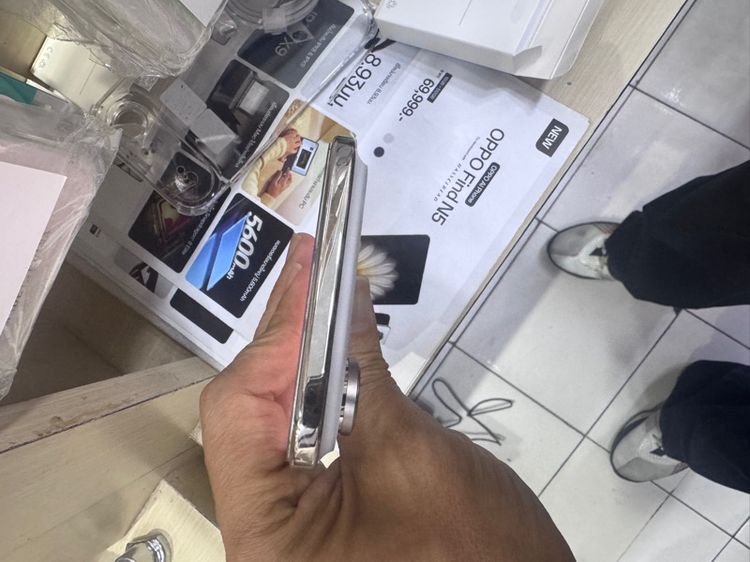 ขาย iPhone 17 air 256g สุขภาพแบต100 รอบชาร์จ36  ติดฟิลม์ มีครอบเลนส์กล้อง มีกล่อง หมดประกัน 18-09-69 นัดรับกทม ราคา 25900  รูปที่ 5