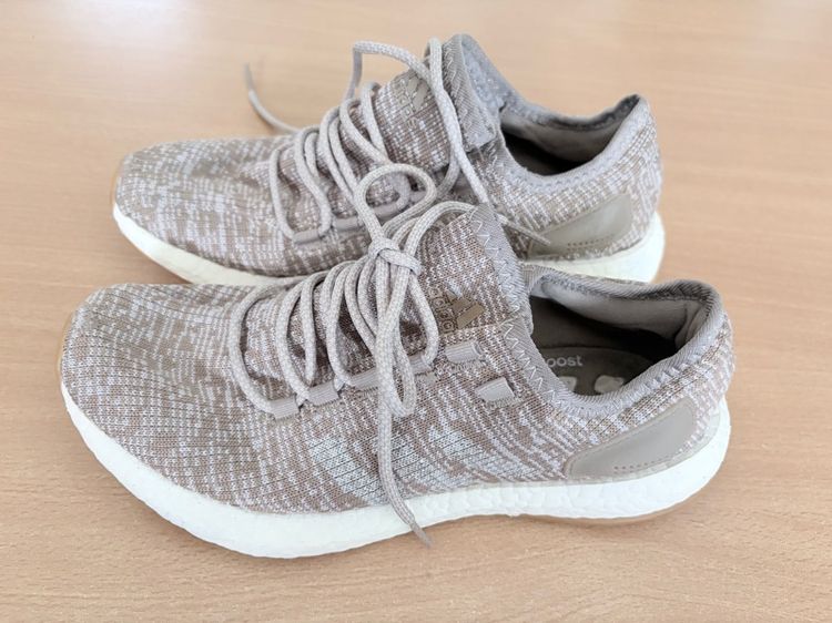 น้ำตาล ผ้า UK 6.5 | EU 40 | US 8 Adidas รองเท้า