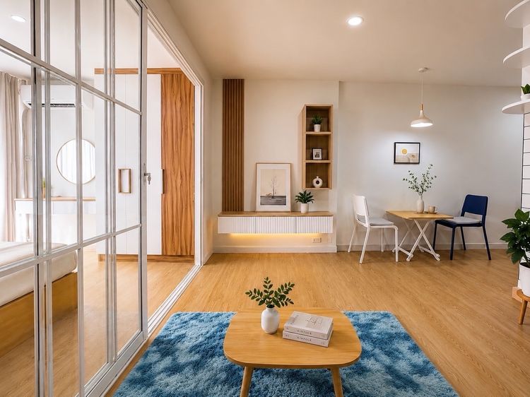 มีบางส่วน ขายคอนโด ซิตี้ วิลล่า - City villa ลาดพร้าว รีโนเวทสวย เฟอร์ครบ พร้อมอยู่ ราคาถูกที่สุด เพียง 1.19 ล้านบาท รูปที่ 4
