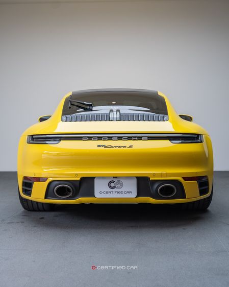 Porsche 911 Carrera S 2019 3.0 PDK Sedan เบนซิน ไม่ติดแก๊ส เกียร์อัตโนมัติ เหลือง รูปที่ 3