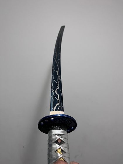ดาบซามูไร คาตานะ ลายสายฟ้าสีทอง (Lightning Katana) - สำหรับตั้งโชว์และสะสม
