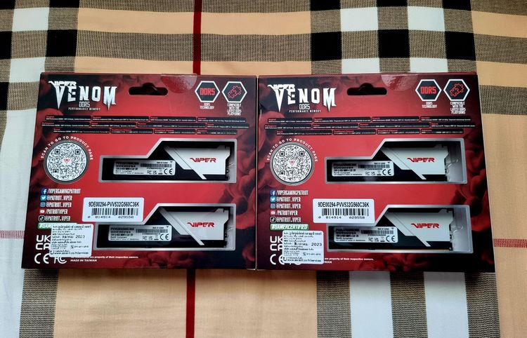 ขาย RAM PATRIOT VIPER VENOM 32GB (16GBx2) DDR5 5600MHZ CL36 สภาพใหม่ รูปที่ 2