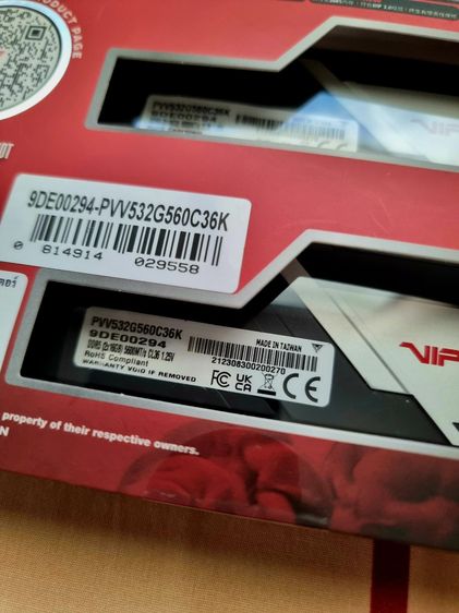ขาย RAM PATRIOT VIPER VENOM 32GB (16GBx2) DDR5 5600MHZ CL36 สภาพใหม่ รูปที่ 3