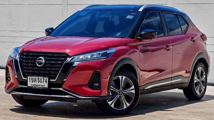 รถ Nissan Kicks 1.2 VL สี แดง